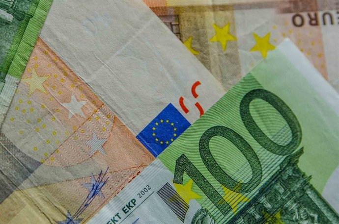 Monedes, moneda, billet. Billets, euro , euros, capital