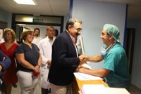 Sucesos.- El incendio en el antiguo hospital de Alarcos pudo estar "provocado por un grupo de chavales jóvenes"