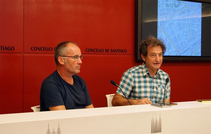 Xan Duro y Jorge Duarte en rueda de prensa