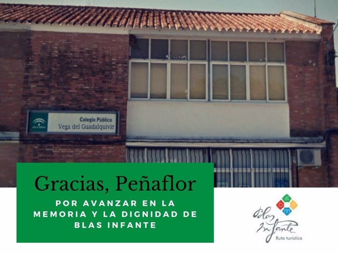 Cambio de nombre del colegio 'Pedro Parias' de Peñaflor