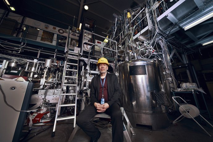 Jeff Hangst, portavoz de ALPHA en el laboratorio de antimateria del CERN