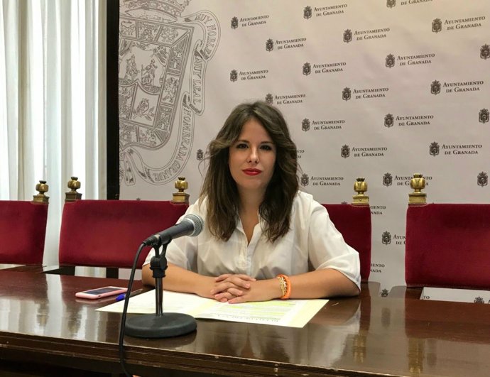 La portavoz adjunta de Ciudadanos en el Ayuntamiento, Lorena Rodríguez