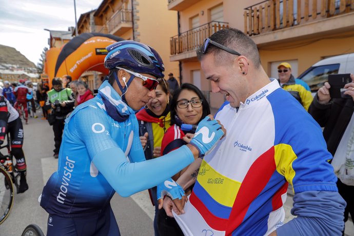 Nairo Quintana en la Volta a Catalunya