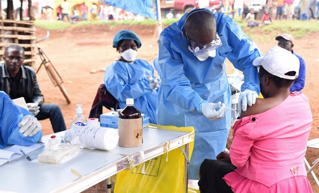 Vacunación contra el ébola en RDC