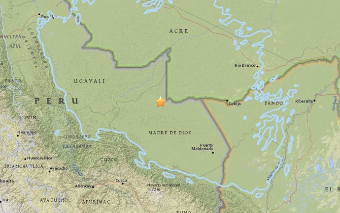 Terremoto Puerto Maldonado Perú Agosto 2018