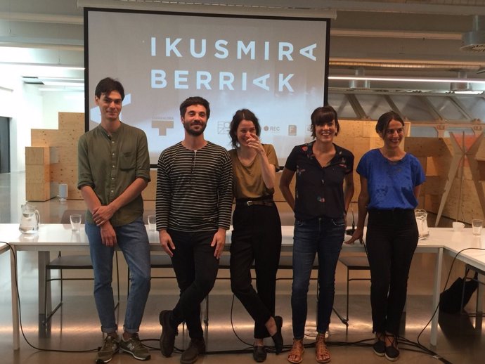 Los cinco cineastas residentes de la 4ª edición de Ikusmira Berriak