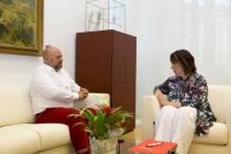 José Luis Arasti y Ainhoa Aznárez.