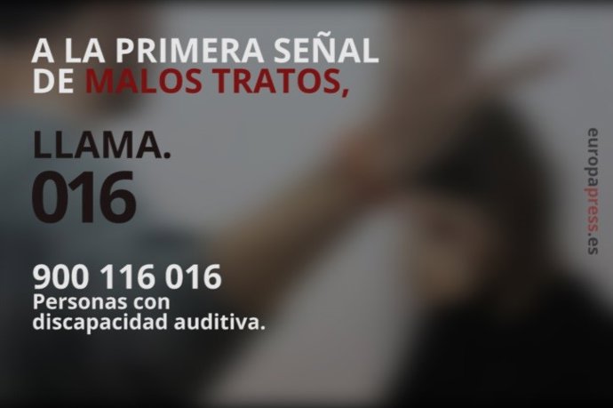 Telèfon 016 d'atenció a víctimes de violència de gènere