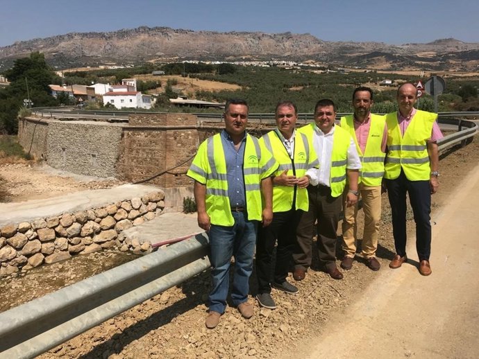 Obras en la carretera A-7075 