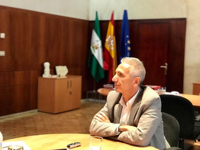 El consejero de Cultura, Miguel Ángel Vázquez