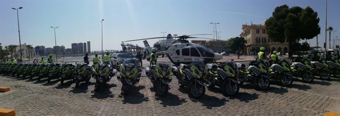 Dispositivo de la Guardia Civil para La Vuelta a España 2018 