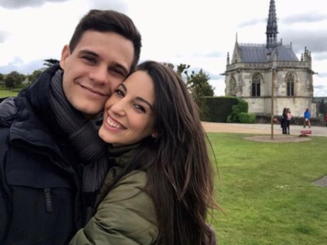 ALMUDENA CID Y CHRISTIAN GALVEZ