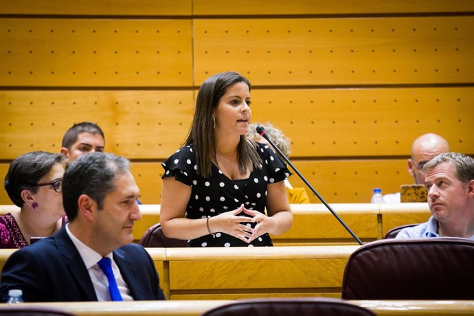 Yaiza Castilla en el Senado