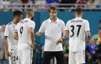Lopetegui: "Estoy centrado al 100% en sacar brillo a la magnífica plantilla que tengo"