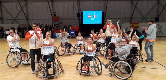 La selección española de baloncesto en silla de ruedas, séptima en el Mundial