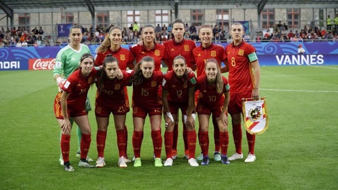 El 'once' titular de la selección española sub-20 en la final del Mundial