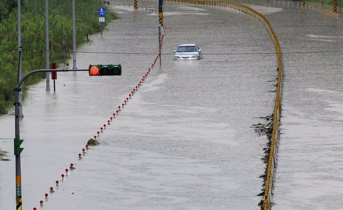 Inundaciones en Taiwán