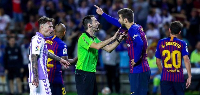 El central del FC Barcelona Gerard Piqué