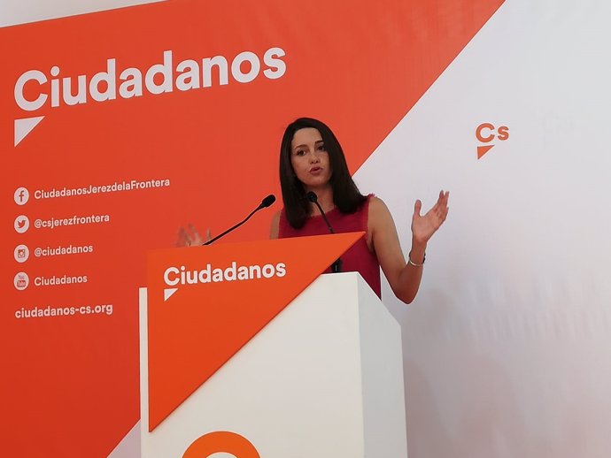 La portavoz nacional de Cs, Inés Arrimadas