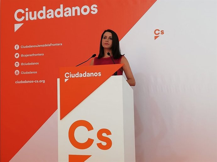 La dirigent de Cs Inés Arrimadas