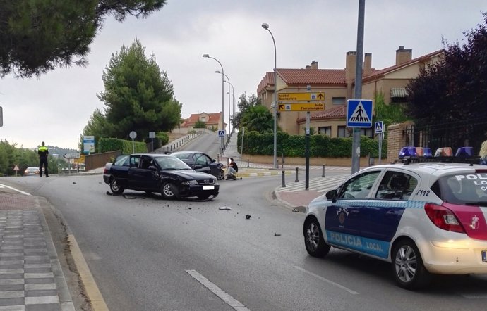 Accidente de tráfico en Cuenca