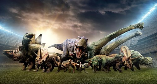 CAMINANDO ENTRE DINOSAURIOS