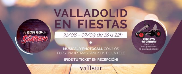 Fiestas de Valladolid 2018 en Vallsur