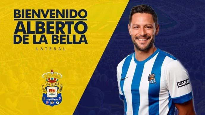 Alberto De la Bella ficha por Las Palmas