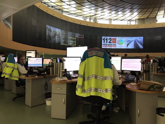 Centro de Emergencias del 112 en la Comunidad de Madrid
