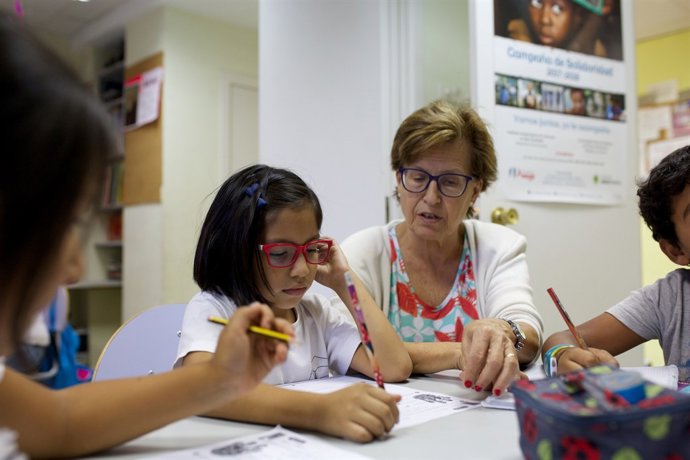 Jo seré... Professora. Somiem amb un futur en el qual els nens puguin ser només 