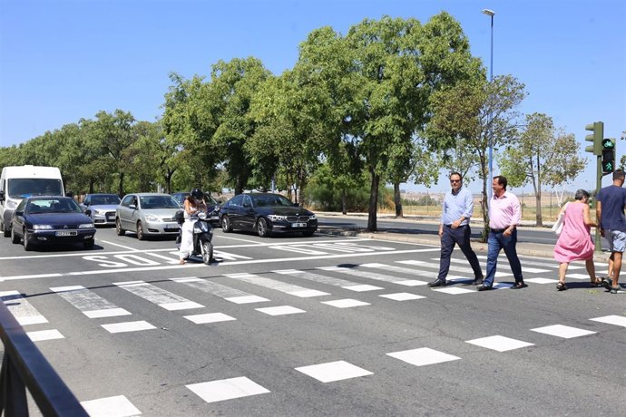 Renovada la señalización horizontal de 13 grandes arterias 