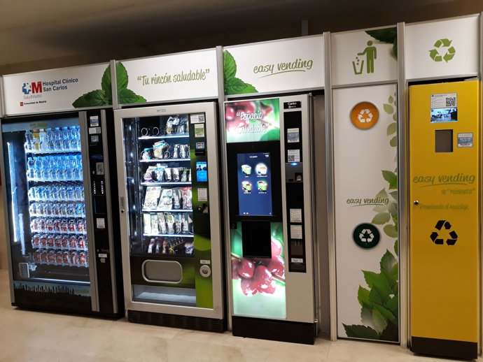 Máquinas expendedoras