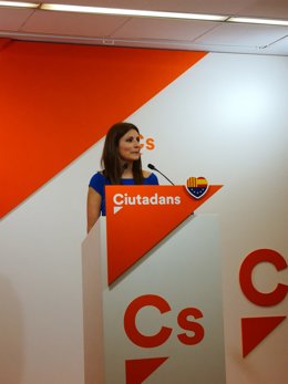 La diputada de Cs al Parlament Lorena Roldán 