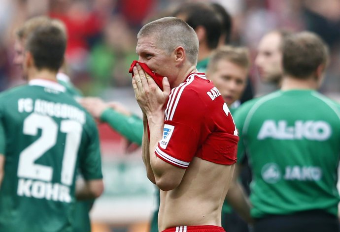 Schweinsteiger tras la derrota ante el Augsburgo