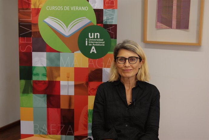 Guadalupe Ruiz Fajardo en los Cursos de Verano 2018 de la UNIA en Baeza.