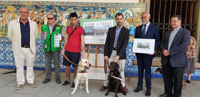 Presentación del cupón de la ONCE de Talavera
