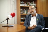 Campuzano respetaría la colocación de banderas españolas y no cree que la situación derive en un conflicto violento