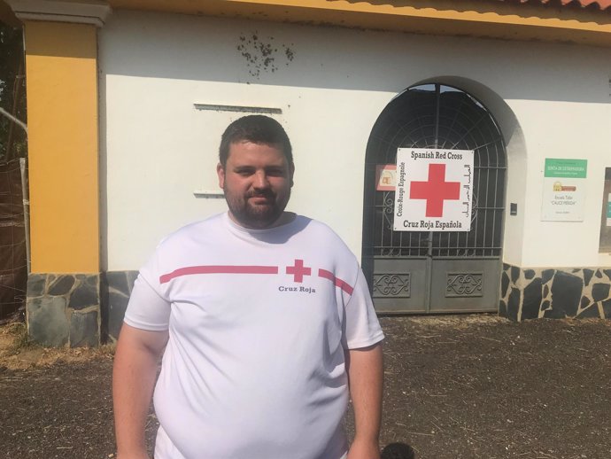 Director de Socorros y Emergencias de Cruz Roja en Extremadura, Víctor Domínguez