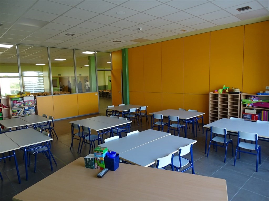 El colegio Alfredo Di Stefano de Valdebebas alberga tres aulas