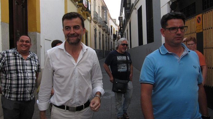 Antonio Maíllo con Pedro García