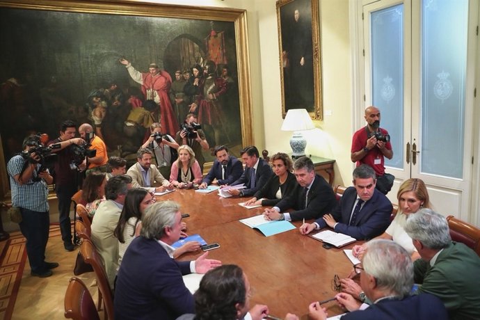 Dolors Montserrat e Ignacio Cosidó