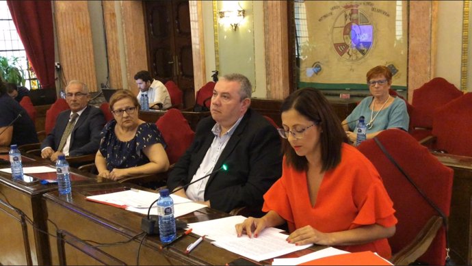 Grupo PSOE Murcia Pleno Ayuntamiento Susana Hernández a la cabeza