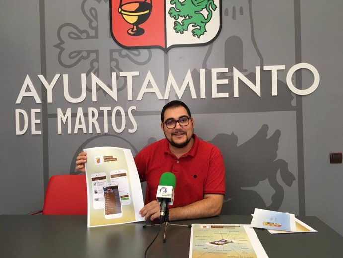 Presentación de la aplicación móvil del Ayuntamiento de Martos.
