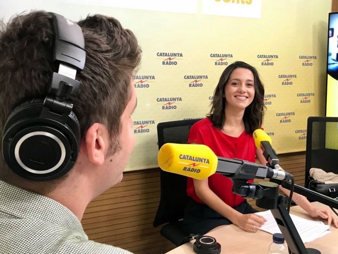 La líder de Cs a Catalunya, Inés Arrimadas, a Catalunya Ràdio
