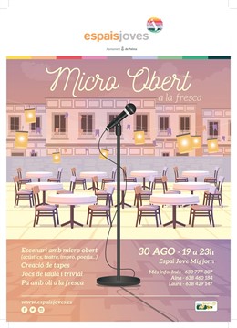 El Espacio Joven organiza el evento 'Microabierto'