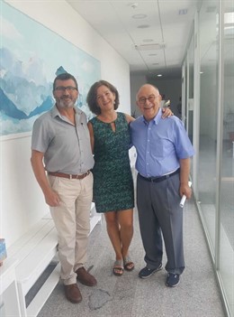 Tomeu Català, Jesus Mullor y Carmen Jiménez