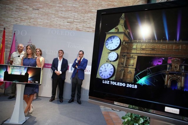 Tolón en la presentación