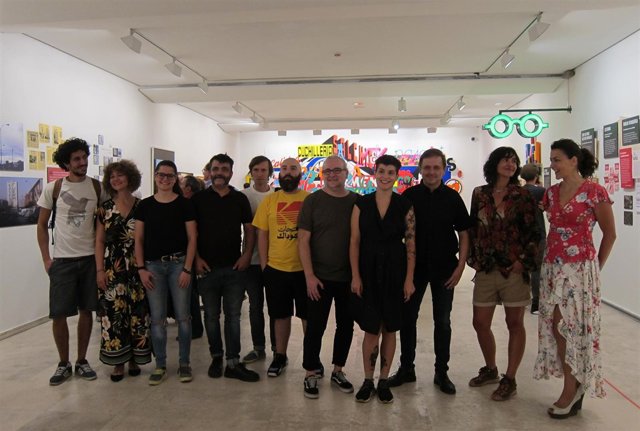 Artistas de la muestra 'Valladolid con carácter'  29-8-2018