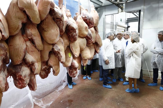 Javier Lambán en el Grupo Arcoiris.