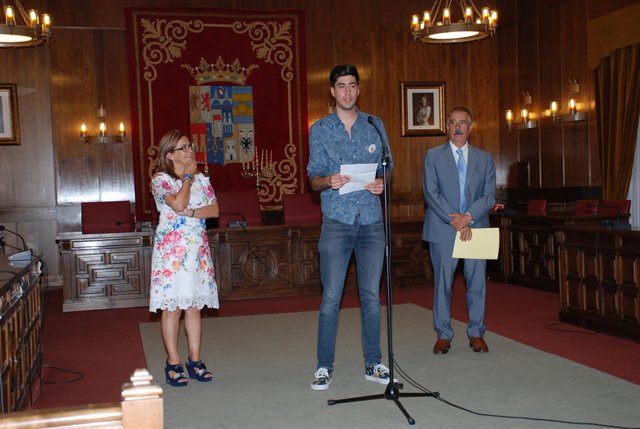 Mayte Martín, Franco Feo y José Luis Bermúdez. 